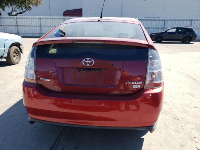 JTDKB20U840049969 - 2004 TOYOTA PRIUS RED photo 6