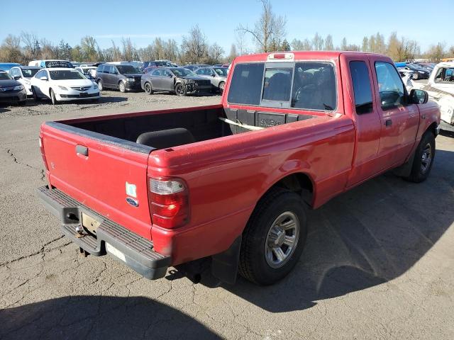 1FTYR14U91PA79818 - 2001 FORD RANGER SUPER CAB RED photo 3