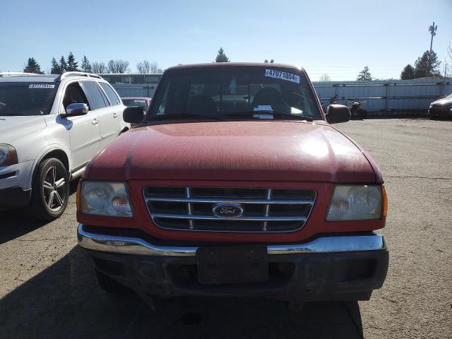 1FTYR14U91PA79818 - 2001 FORD RANGER SUPER CAB RED photo 5