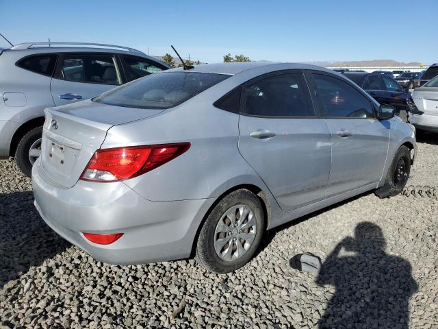 KMHCT4AE7GU128384 - 2016 HYUNDAI ACCENT SE SILVER photo 3