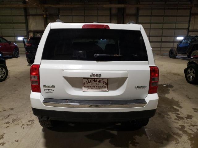 1C4NJRCB3DD233793 - 2013 JEEP PATRIOT LIMITED WHITE photo 6