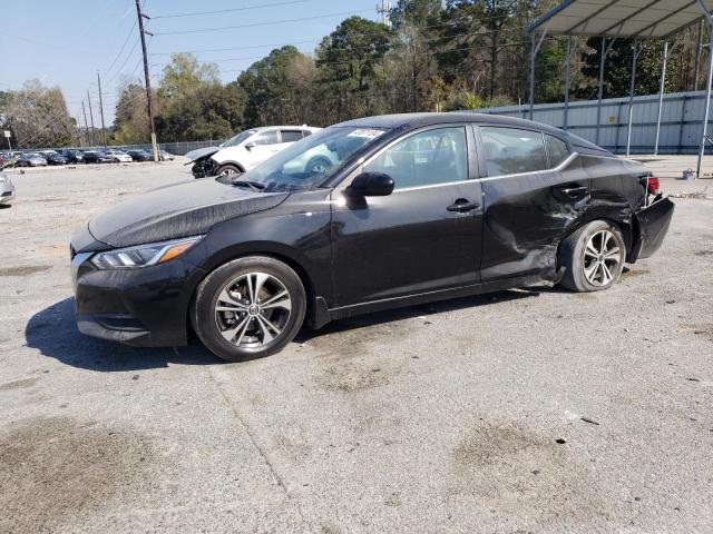 3N1AB8CV9NY246677 - 2022 NISSAN SENTRA SV BLACK photo 1