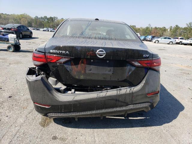 3N1AB8CV9NY246677 - 2022 NISSAN SENTRA SV BLACK photo 6