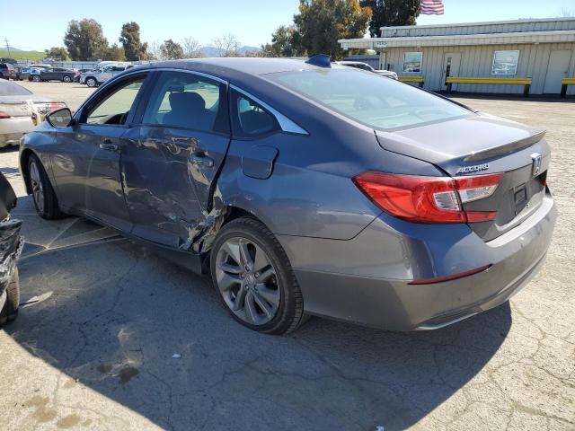 1HGCV1F10JA138378 - 2018 HONDA ACCORD LX GRAY photo 2