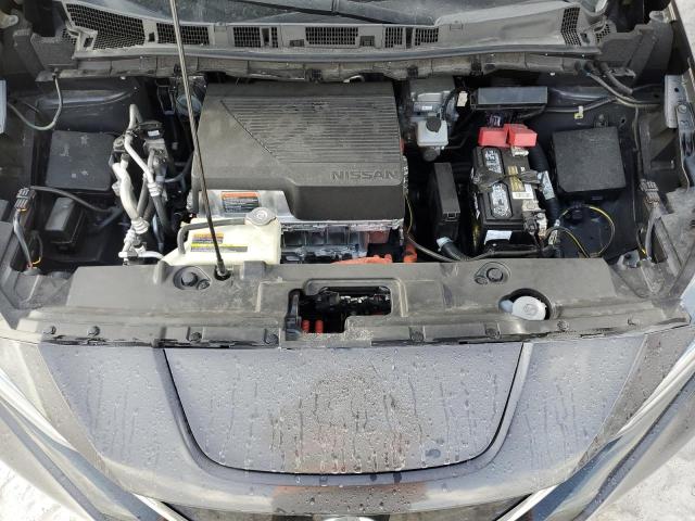 1N4AZ1CV8MC553240 - 2021 NISSAN LEAF SV GRAY photo 11