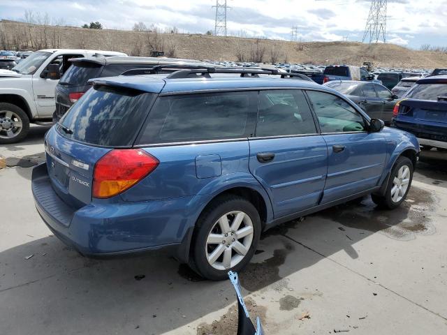 4S4BP61C277327836 - 2007 SUBARU LEGACY OUTBACK 2.5I BLUE photo 3