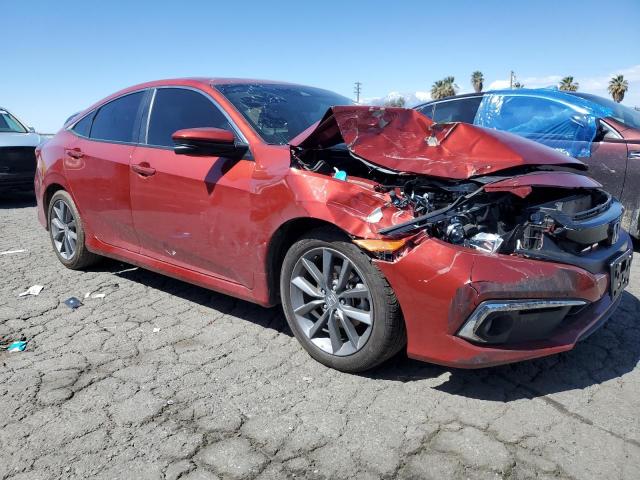 JHMFC1F70KX014338 - 2019 HONDA CIVIC EXL Bordo foto 4