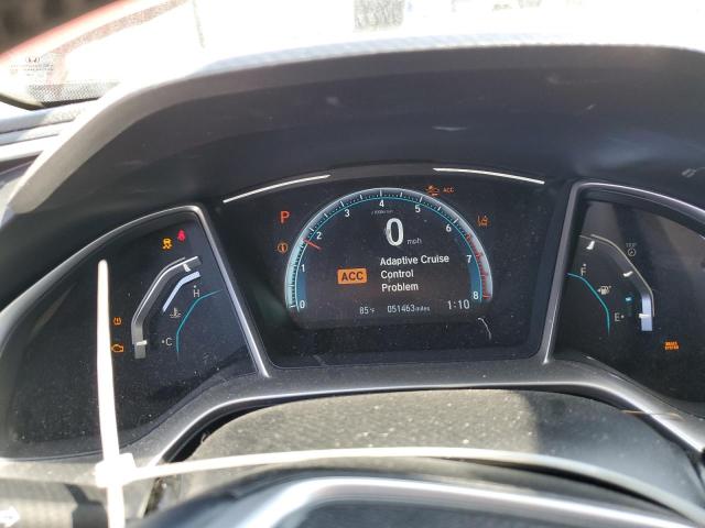 JHMFC1F70KX014338 - 2019 HONDA CIVIC EXL Bordo foto 9