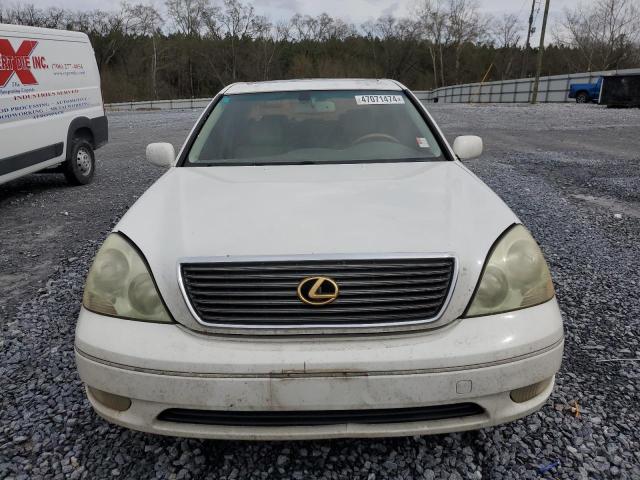 JTHBN30F020078084 - 2002 LEXUS LS 430 WHITE photo 5