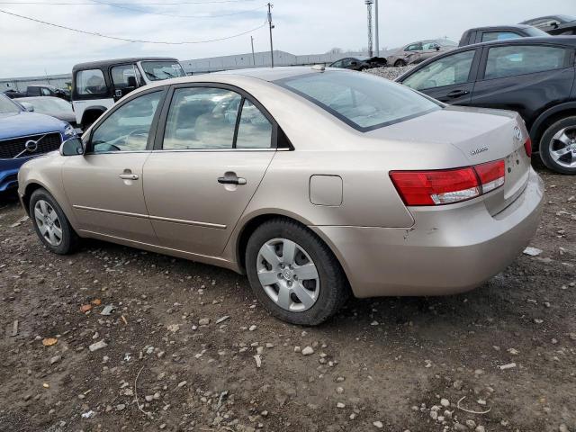 5NPET46CX7H283106 - 2007 HYUNDAI SONATA GLS TAN photo 2