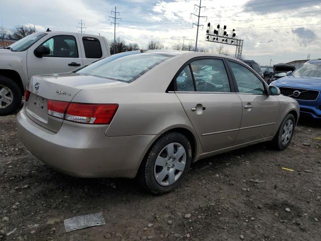 5NPET46CX7H283106 - 2007 HYUNDAI SONATA GLS TAN photo 3