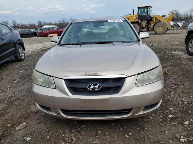 5NPET46CX7H283106 - 2007 HYUNDAI SONATA GLS TAN photo 5