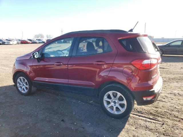 MAJ3S2GE9KC302821 - 2019 FORD ECOSPORT SE წითელი ფოტო 2