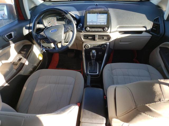 MAJ3S2GE9KC302821 - 2019 FORD ECOSPORT SE წითელი ფოტო 8