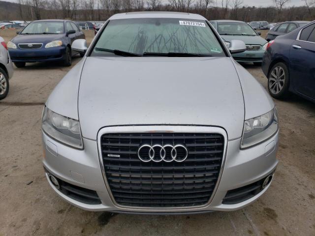 WAUBGAFB5BN067571 - 2011 AUDI A6 PREMIUM SILVER photo 5