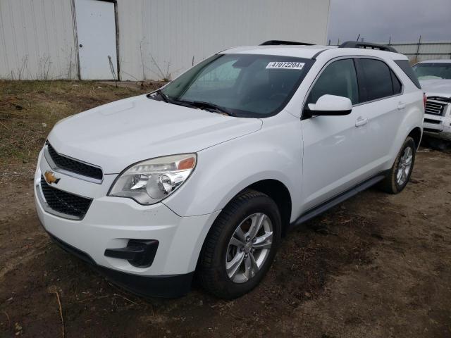 2GNALBEK1E6308267 - 2014 CHEVROLET EQUINOX LT WHITE photo 1