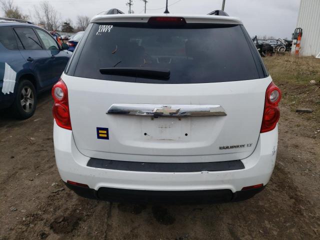 2GNALBEK1E6308267 - 2014 CHEVROLET EQUINOX LT WHITE photo 6