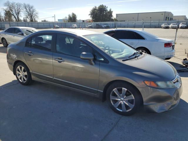 2HGFA16578H309344 - 2008 HONDA CIVIC LX GRAY photo 4