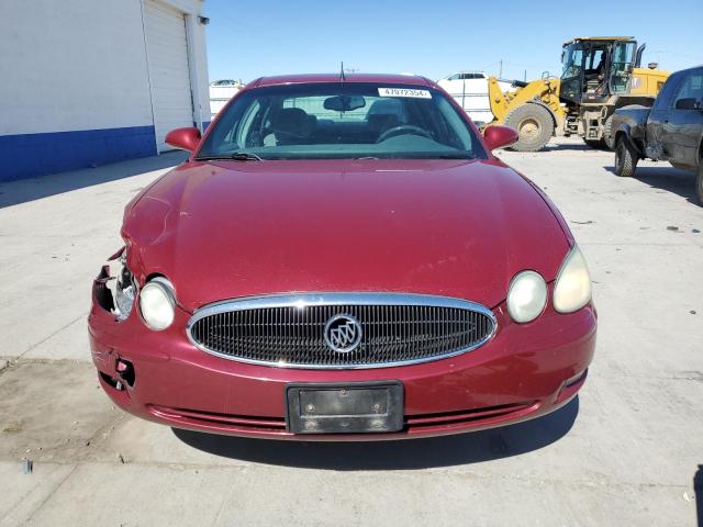 2G4WC532X51292288 - 2005 BUICK LACROSSE CX BURGUNDY photo 5