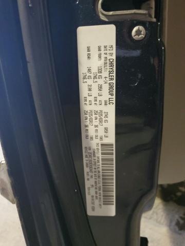 2C4RC1BG9ER363487 - 2014 CHRYSLER TOWN & COU TOURING Grafit foto 13