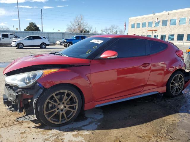 KMHTC6AE5GU263259 - 2016 HYUNDAI VELOSTER TURBO RED photo 1