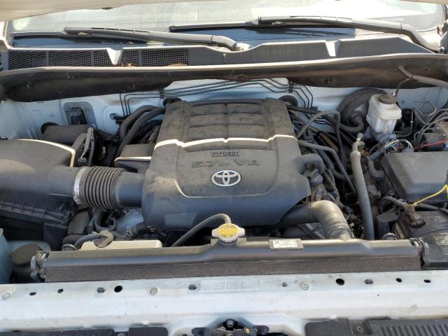 5TFUW5F10HX601635 - 2017 TOYOTA TUNDRA DOUBLE CAB SR/SR5 WHITE photo 11
