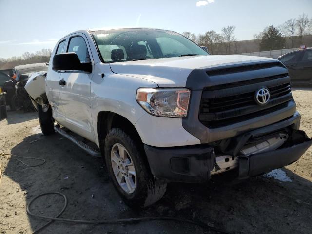 5TFUW5F10HX601635 - 2017 TOYOTA TUNDRA DOUBLE CAB SR/SR5 WHITE photo 4
