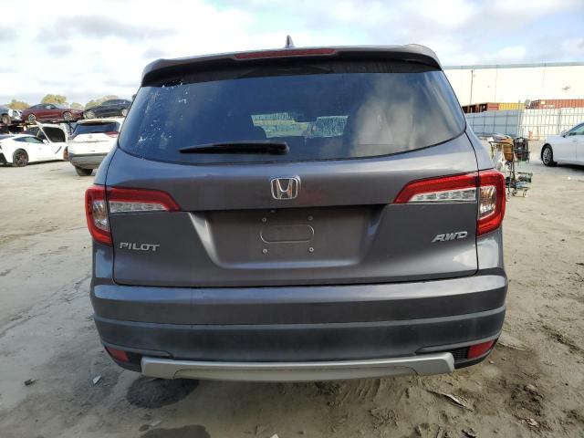 5FNYF6H56LB067664 - 2020 HONDA PILOT EXL GRAY photo 6