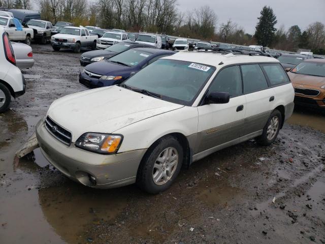 4S3BH6754Y7625493 - 2000 SUBARU LEGACY OUTBACK AWP 白色 照片 1