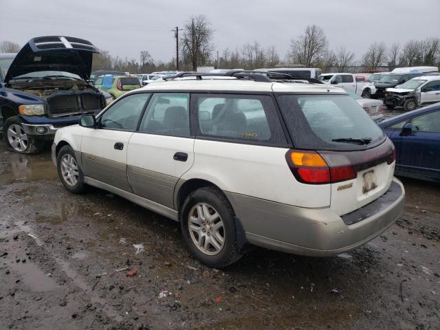 4S3BH6754Y7625493 - 2000 SUBARU LEGACY OUTBACK AWP 白色 照片 2