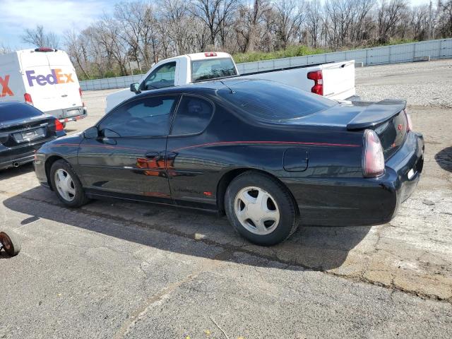 2G1WX15K229277384 - 2002 CHEVROLET MONTE CARL SS BLACK photo 2