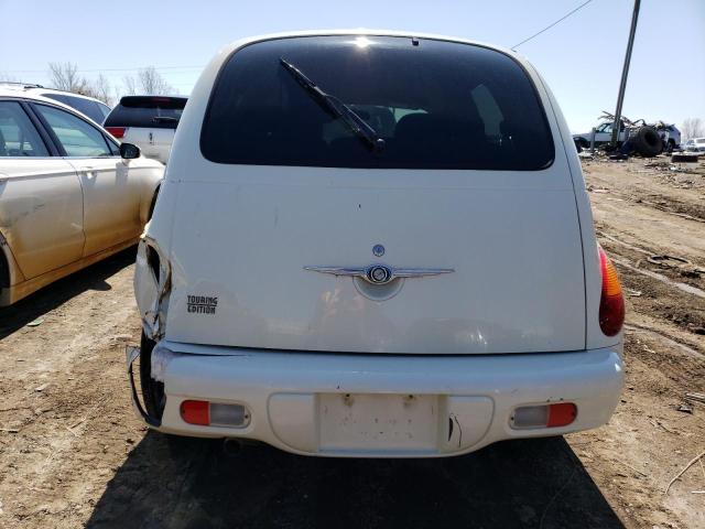 3C4FY58B15T612286 - 2005 CHRYSLER PT CRUISER TOURING WHITE photo 6