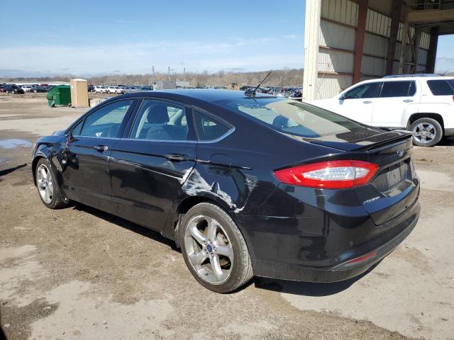 3FA6P0HD6FR278381 - 2015 FORD FUSION SE BLACK photo 2