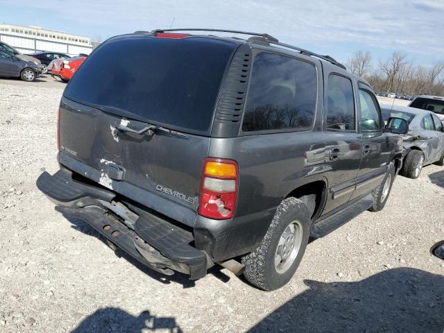 1GNEK13T81J203118 - 2001 CHEVROLET TAHOE K1500 GRAY photo 3