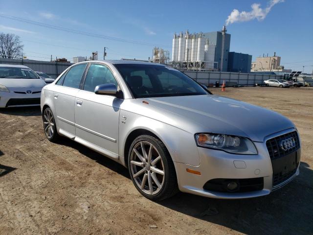 WAUGL78E37A111206 - 2007 AUDI NEW S4 QUATTRO SILVER photo 4