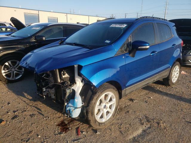 MAJ3S2GE9MC455878 - 2021 FORD ECOSPORT SE Mavi foto 1