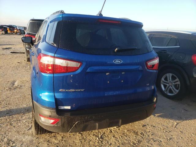 MAJ3S2GE9MC455878 - 2021 FORD ECOSPORT SE Mavi foto 6