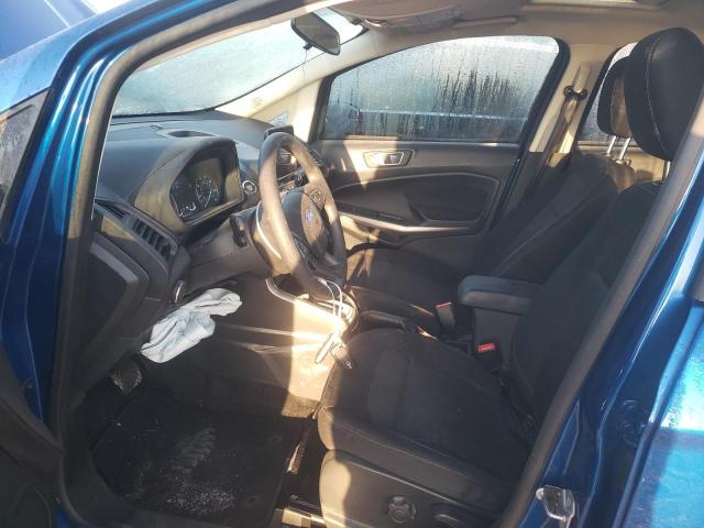 MAJ3S2GE9MC455878 - 2021 FORD ECOSPORT SE Mavi foto 7