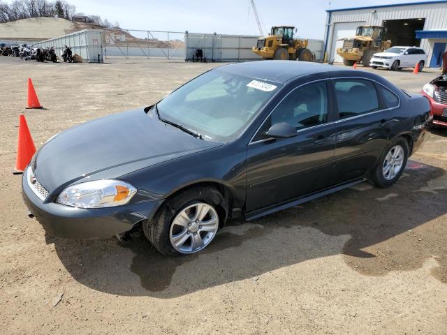2G1WF5E35D1116189 - 2013 CHEVROLET IMPALA LS GRAY photo 1