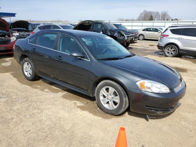 2G1WF5E35D1116189 - 2013 CHEVROLET IMPALA LS GRAY photo 4