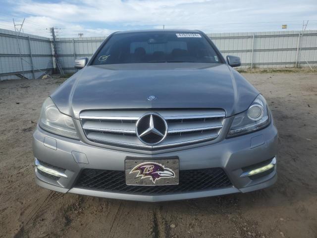 WDDGF4HB8CA614650 - 2012 MERCEDES-BENZ C 250 GRAY photo 5