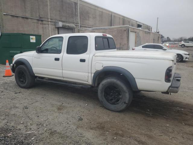 5TEGN92N12Z078836 - 2002 TOYOTA TACOMA DOUBLE CAB PRERUNNER WHITE photo 2