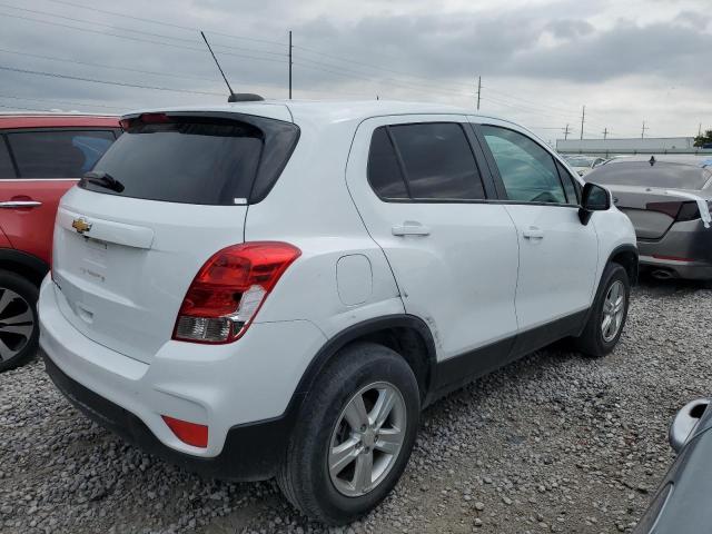 KL7CJNSM2NB526503 - 2022 CHEVROLET TRAX LS WHITE photo 3