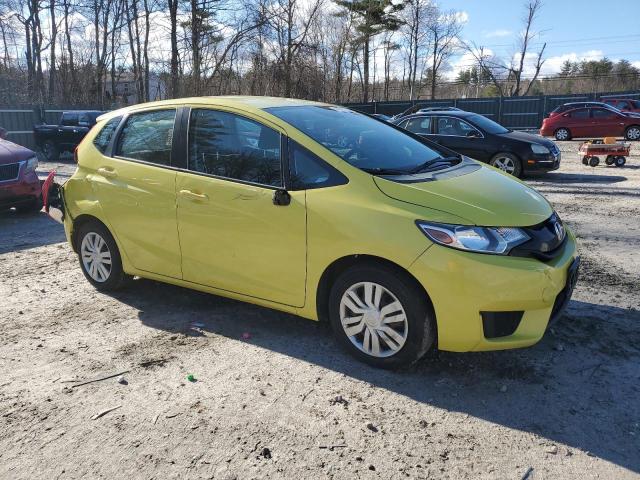 3HGGK5G54HM700945 - 2017 HONDA FIT LX YELLOW photo 4