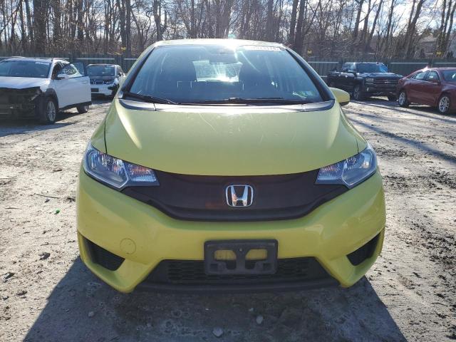 3HGGK5G54HM700945 - 2017 HONDA FIT LX YELLOW photo 5