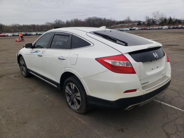 5J6TF2H54DL000380 - 2013 HONDA CROSSTOUR EXL თეთრი ფოტო 2