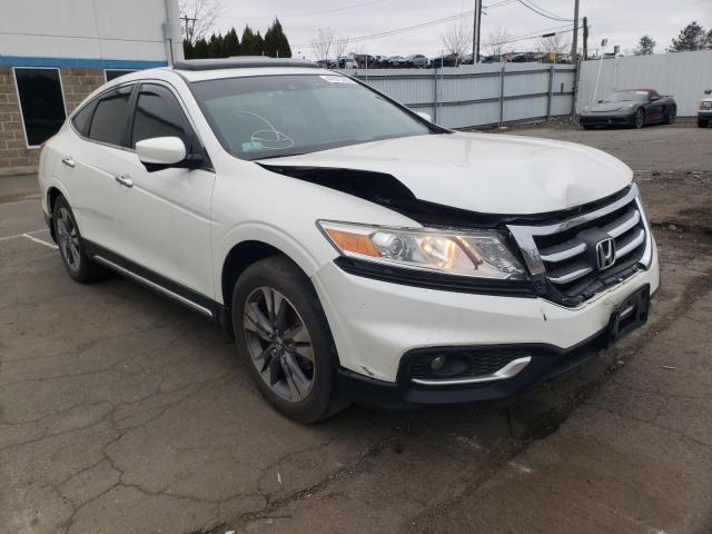 5J6TF2H54DL000380 - 2013 HONDA CROSSTOUR EXL თეთრი ფოტო 4