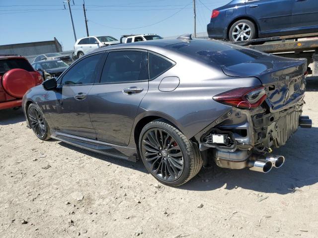 19UUB7F09NA001016 - 2022 ACURA TLX TYPE S GRAY photo 2