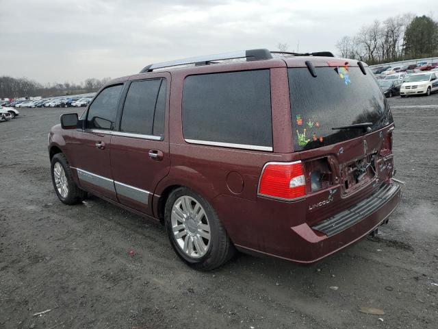 5LMJJ2J51BEJ01652 - 2011 LINCOLN NAVIGATOR MAROON photo 2