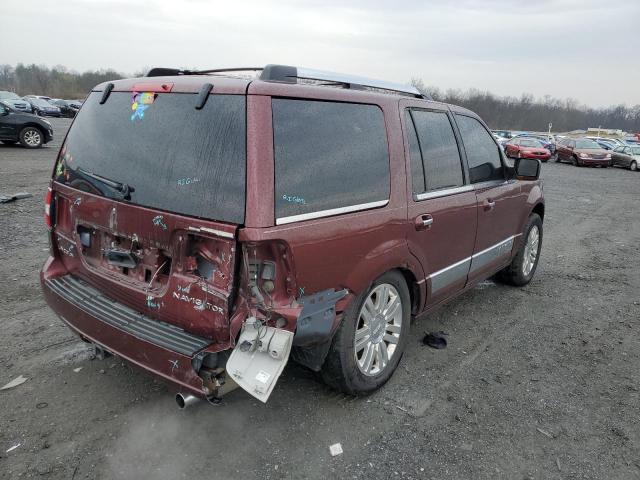 5LMJJ2J51BEJ01652 - 2011 LINCOLN NAVIGATOR MAROON photo 3